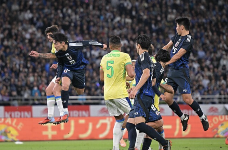 使得日本队, Py, 球而率先失 使得日本队, Py, 球而率先失